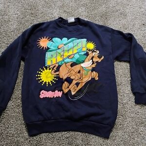 Vintage 90s Scooby-Doo Navy Blue Graphic Sweater Boys XL By Smart Alecs